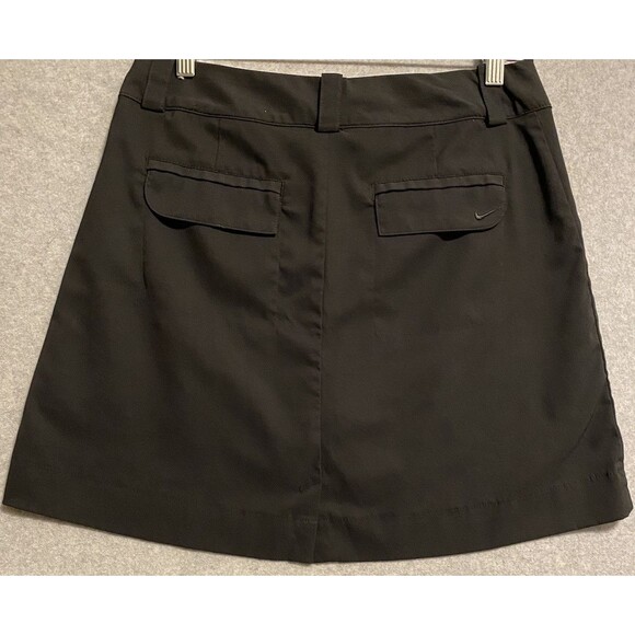 Nikegolf Nike Golf Skort Skirt Shorts Womens 6‎ Black Tour Performance Dri-Fit - Picture 7 of 14